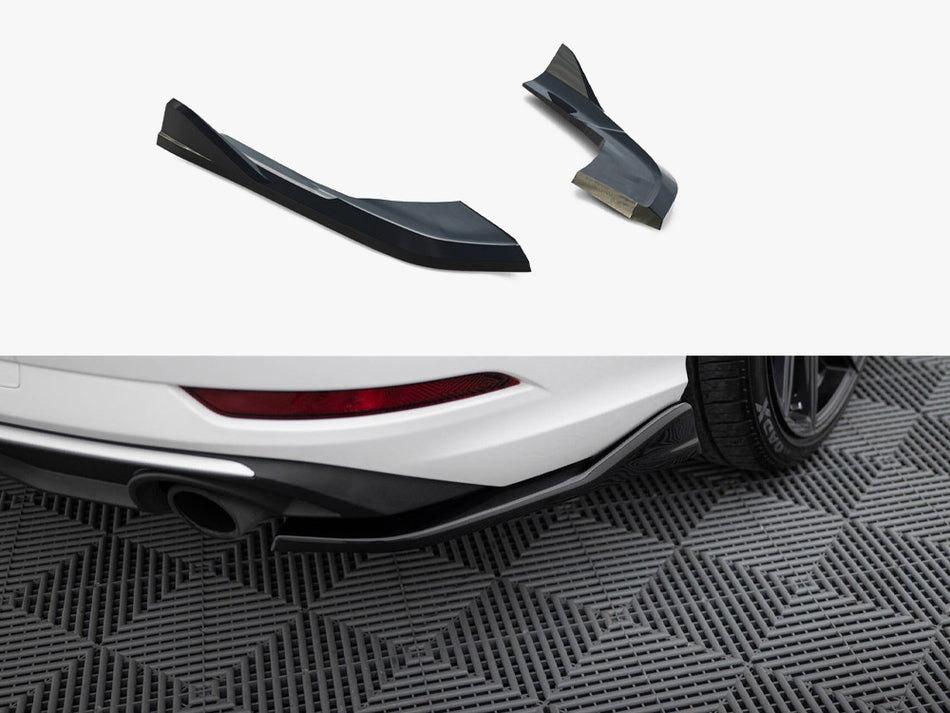Maxton Rear Side Splitters V.1 Audi A3 Sedan 8V Facelift