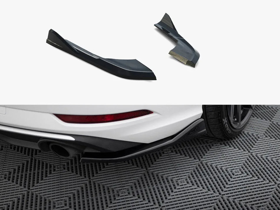 Maxton Rear Side Splitters V.1 Audi A3 Sedan 8V Facelift