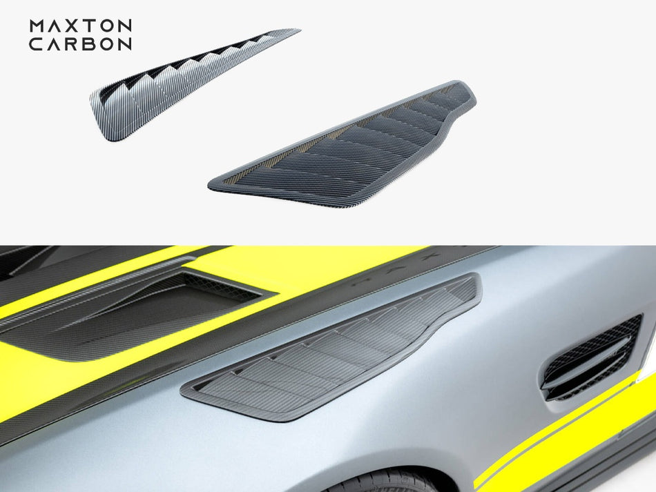 Maxton Prepreg Carbon Front Fender Side Vents Mercedes-AMG GT C C190 Facelift