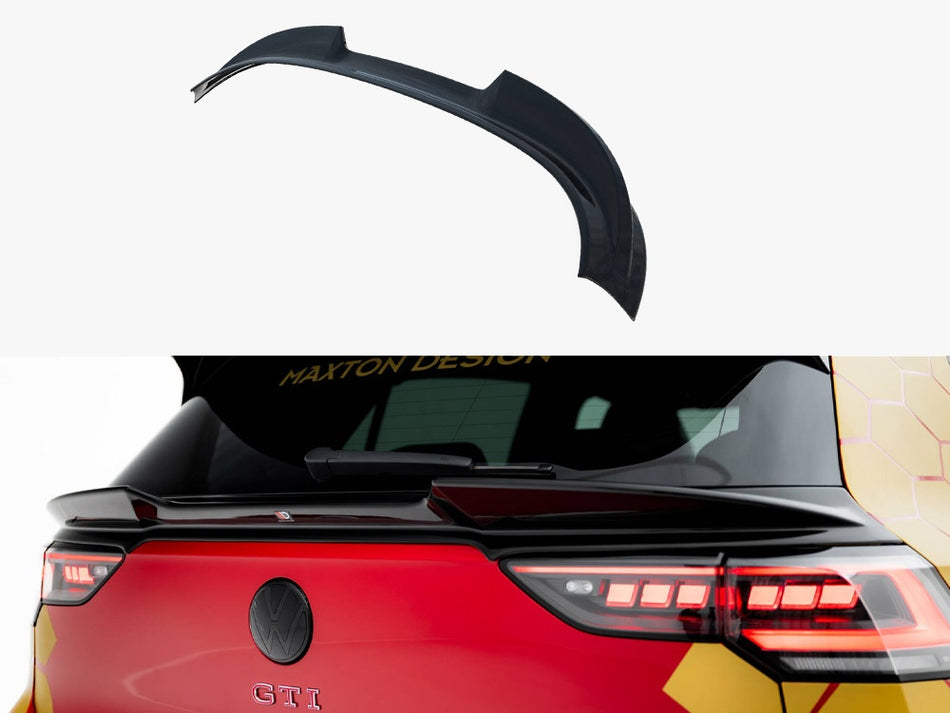 Maxton Lower Spoiler CAP 3D Volkswagen Golf GTI / GTI Clubsport / R / R-Line / GTE / GTD Mk8 / Mk8 Facelift