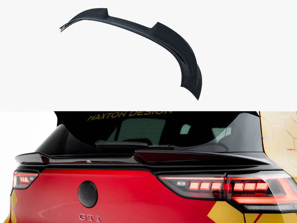 Maxton Lower Spoiler CAP 3D Volkswagen Golf GTI / GTI Clubsport / R / R-Line / GTE / GTD Mk8 / Mk8 Facelift