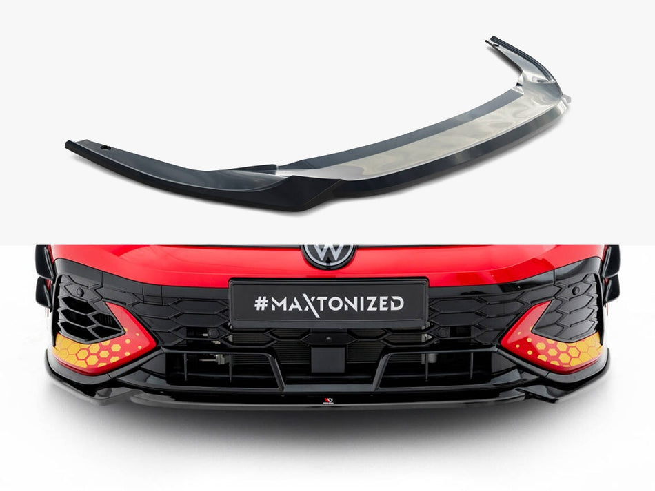 Maxton Front Splitter V.4 Volkswagen Golf GTI Clubsport Mk8 Facelift
