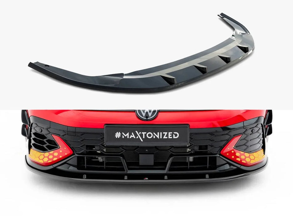 Maxton Front Splitter V.2 Volkswagen Golf GTI Clubsport Mk8 Facelift