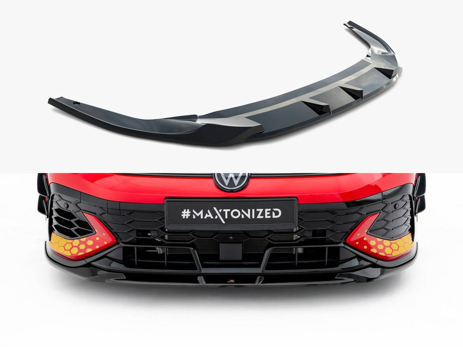 Maxton Front Splitter V.1 Volkswagen Golf GTI Clubsport Mk8 Facelift