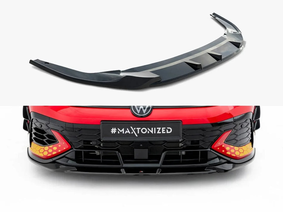 Maxton Front Splitter V.1 Volkswagen Golf GTI Clubsport Mk8 Facelift