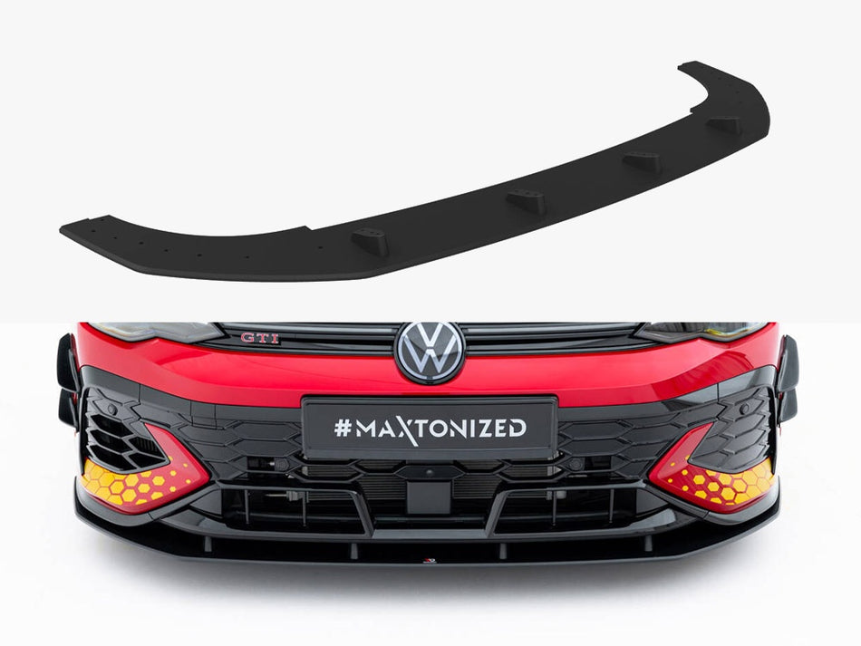 Maxton Street PRO Front Splitter Volkswagen Golf GTI Clubsport Mk8 Facelift