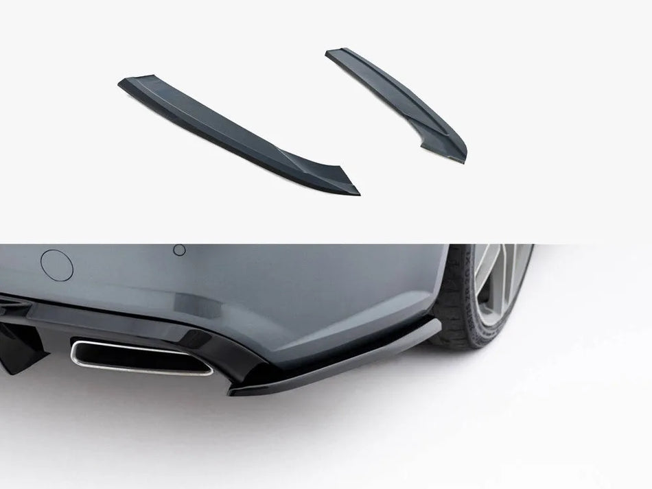 Maxton Rear Side Splitters V.3 Audi S6 / A6 S-Line / A6 C7 Facelift