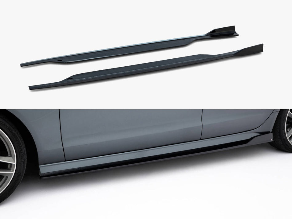 Maxton Side Skirts Diffusers V.2 Audi A6 / A6 C7 S-Line / S6 C7 Facelift