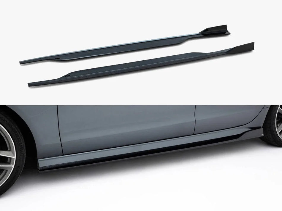 Maxton Side Skirts Diffusers V.2 Audi A6 / A6 C7 S-Line / S6 C7 Facelift
