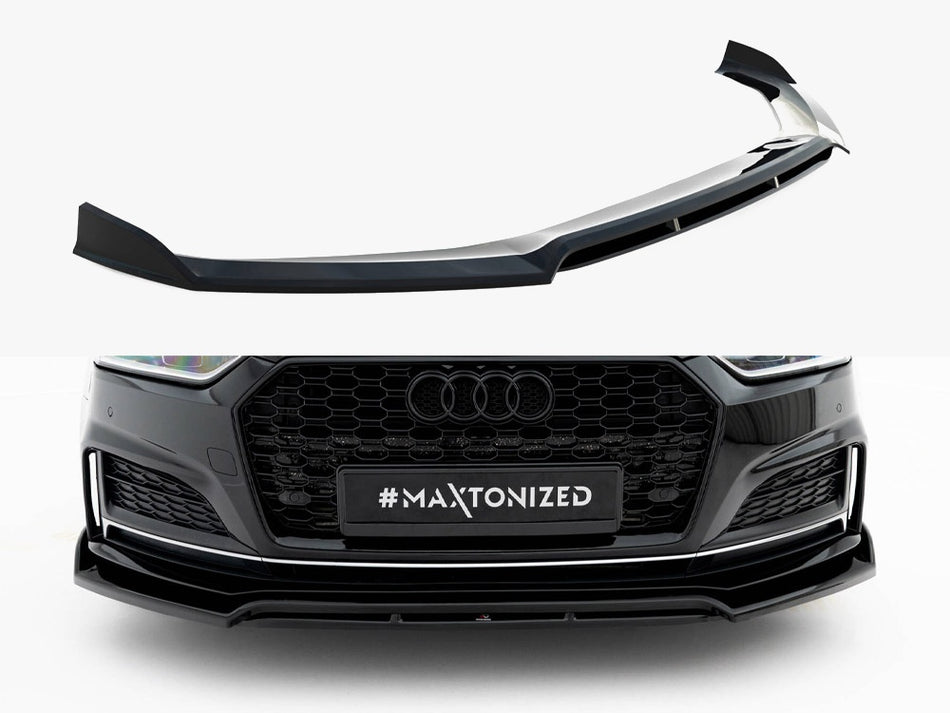 Maxton Front Splitter Audi S5 / A5 S-Line Coupe / Sportback F5