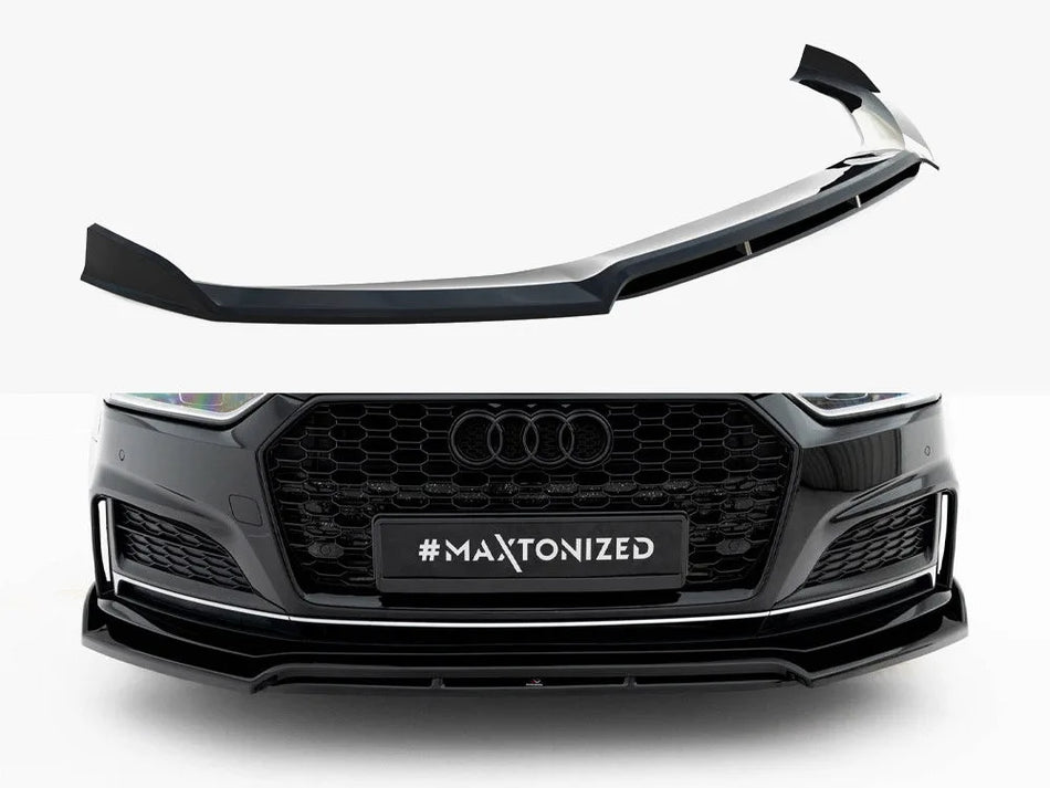 Maxton Front Splitter Audi S5 / A5 S-Line Coupe / Sportback F5