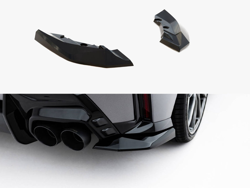 Maxton Rear Side Splitters V.2 BMW M135i F70