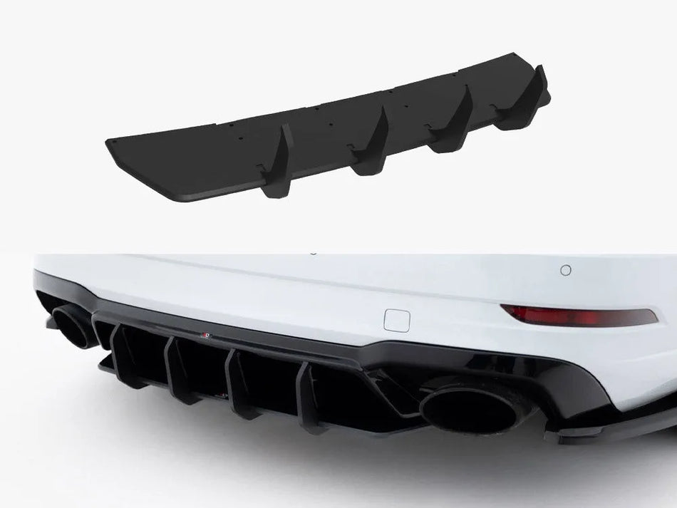 Maxton Street PRO Rear Diffuser V.2 Audi RS3 Sedan 8V Facelift