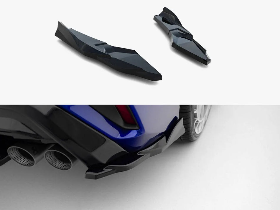 Maxton Rear Side Splitters V.4 Audi S3 Sedan 8Y Facelift