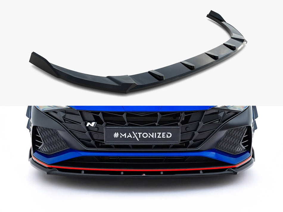 Maxton Front Splitter V.2 Hyundai Elantra N Mk7
