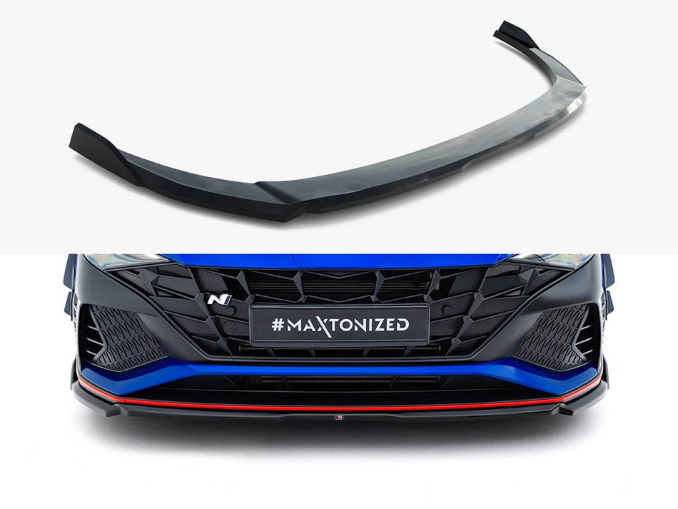 Maxton Front Splitter V.1 Hyundai Elantra N Mk7