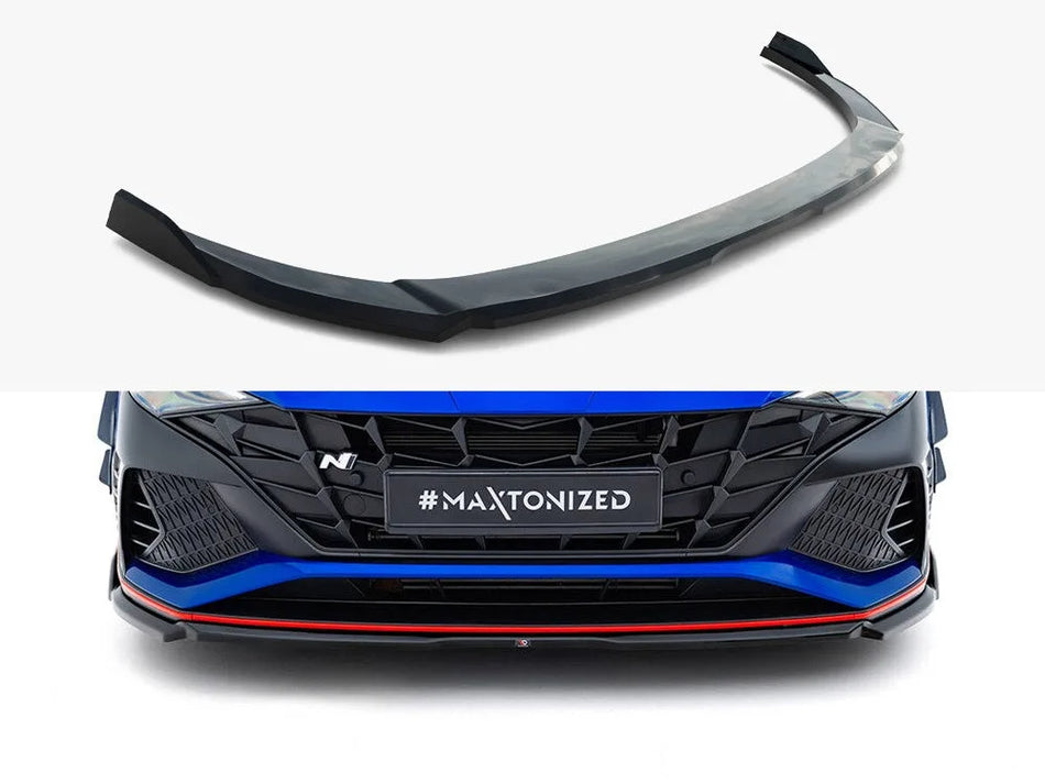 Maxton Front Splitter V.1 Hyundai Elantra N Mk7