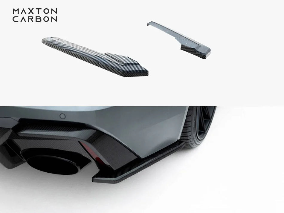 Maxton Prepreg Carbon Fiber Rear Side Splitters Audi RS6 C8 / C8 Facelift