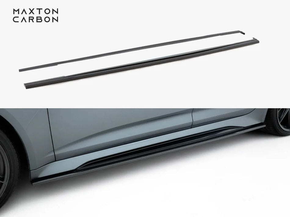 Maxton Prepreg Carbon Fiber Side Skirts Audi RS6 C8 / C8 Facelift