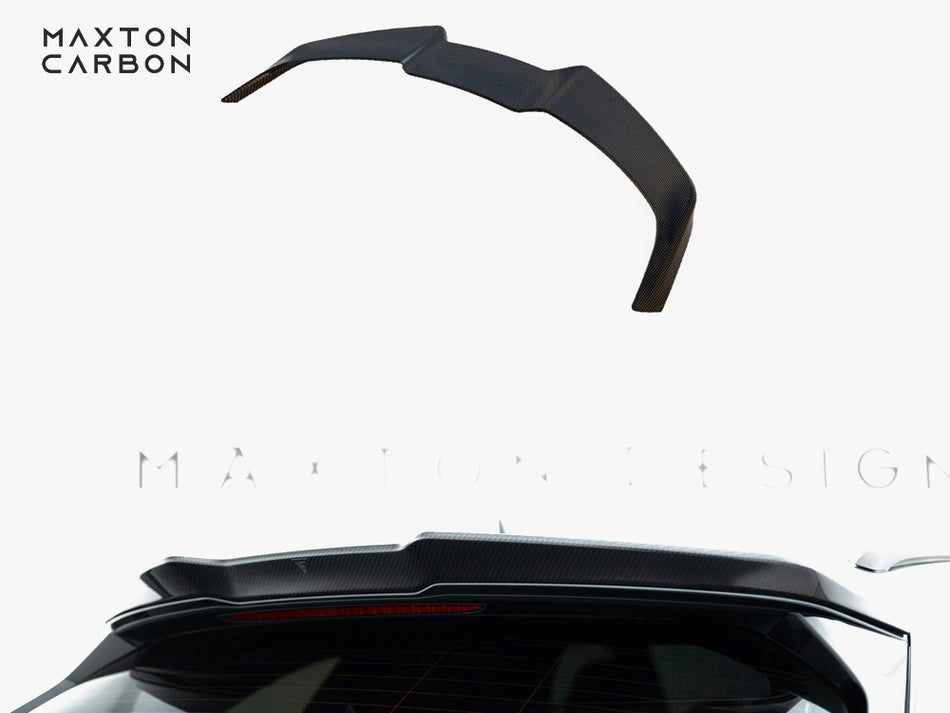 Maxton Prepreg Carbon Fiber Tailgate Spoiler (Upper) Audi RS6 C8 / C8 Facelift