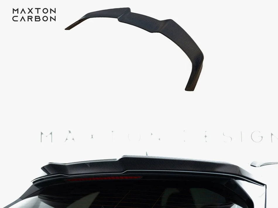 Maxton Prepreg Carbon Fiber Tailgate Spoiler (Upper) Audi RS6 C8 / C8 Facelift