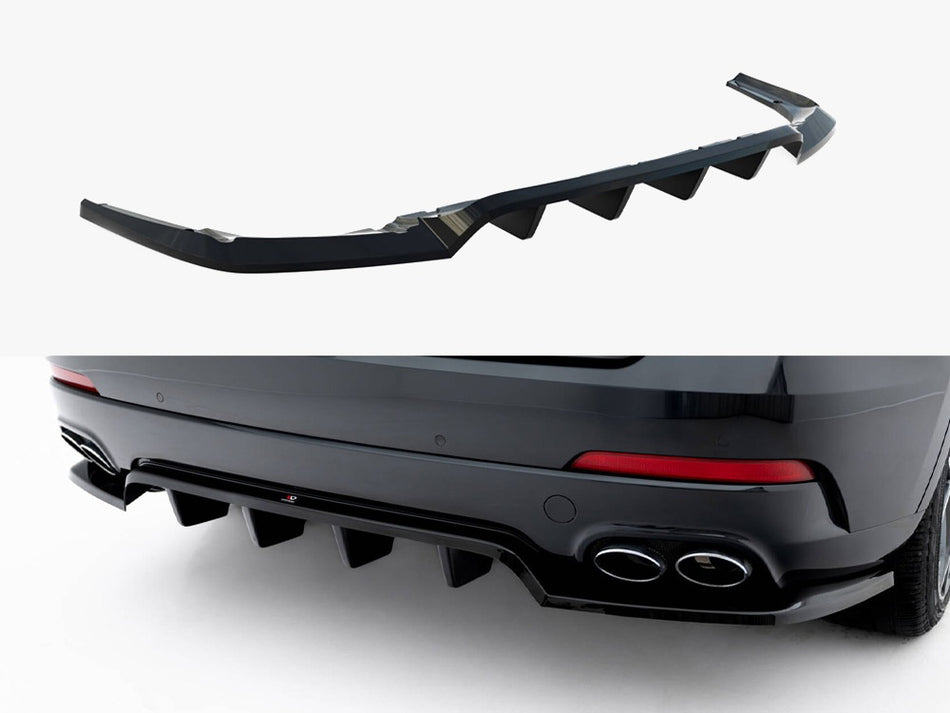 Maxton Rear Splitter (Vertical Bars) Maserati Levante GT Mk1 Facelift