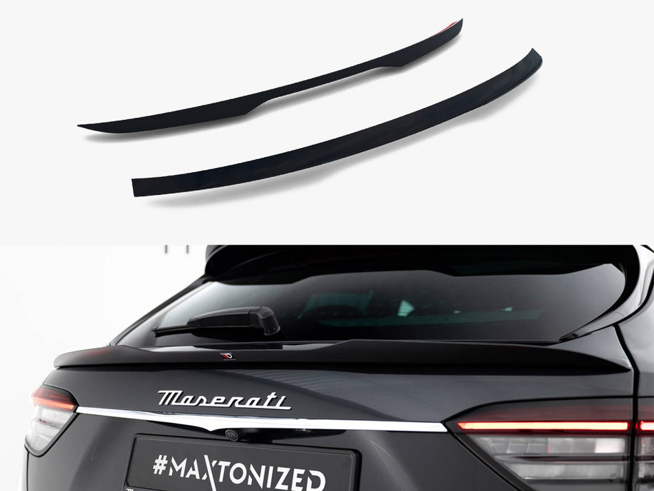 Maxton Lower Spoiler CAP Maserati Levante GT Mk1 Facelift