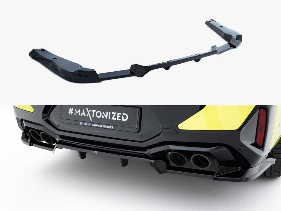 Maxton Rear Splitter (Vertical Bars) BMW X4M F98 Facelift