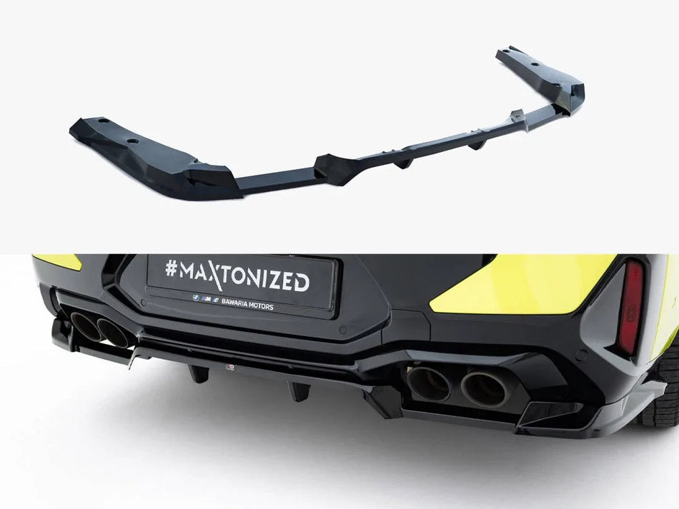 Maxton Rear Splitter (Vertical Bars) BMW X4M F98 Facelift
