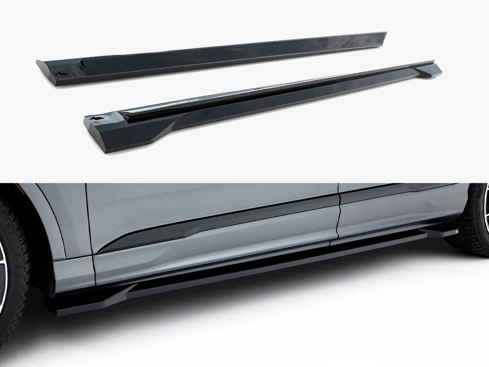 Maxton Side Skirt Diffusers Audi Q7 S-Line Mk2 Facelift 2