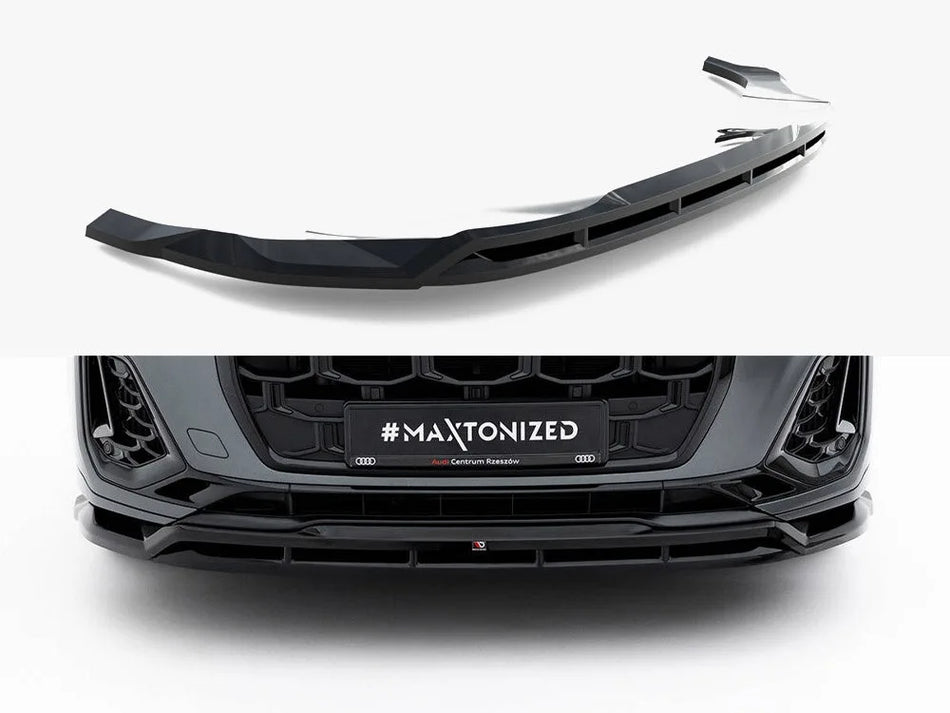 Maxton Front Splitter Audi Q7 S-Line Mk2 Facelift 2