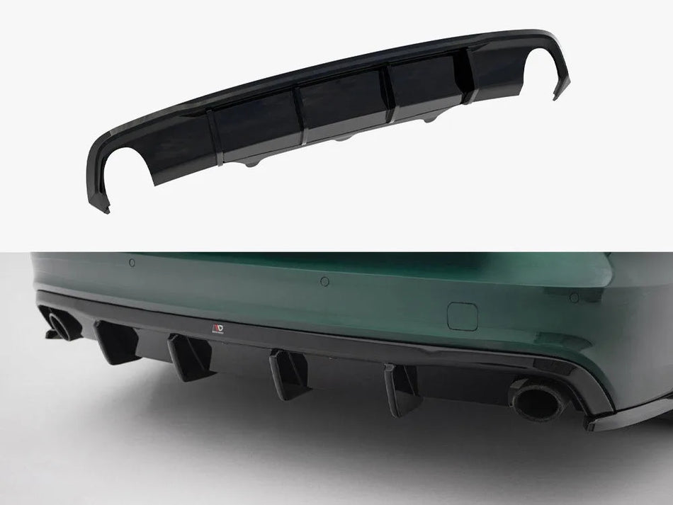 Maxton Rear Valance Audi A6 S-Line Avant C7