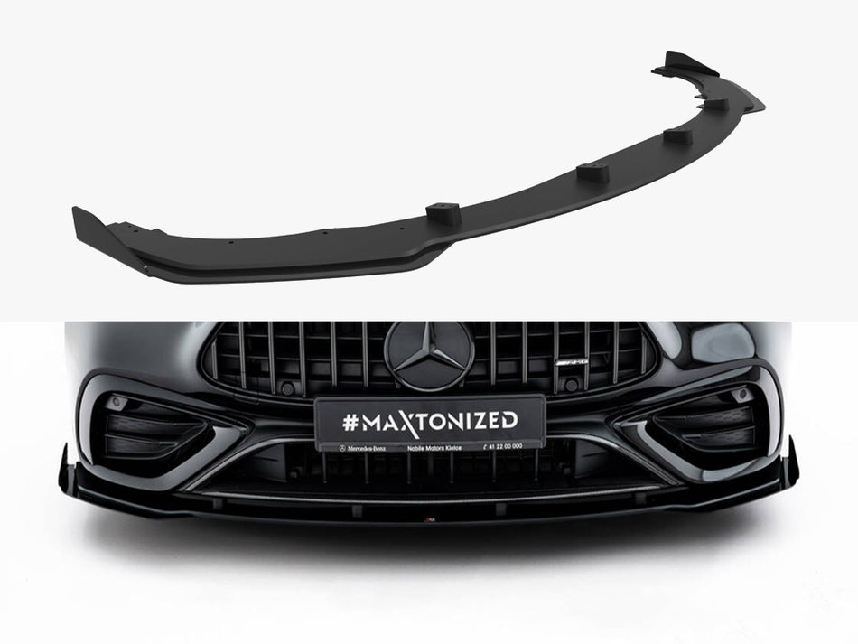 Maxton Street PRO Front Splitter + Flaps Mercedes-AMG CLE 53 C236
