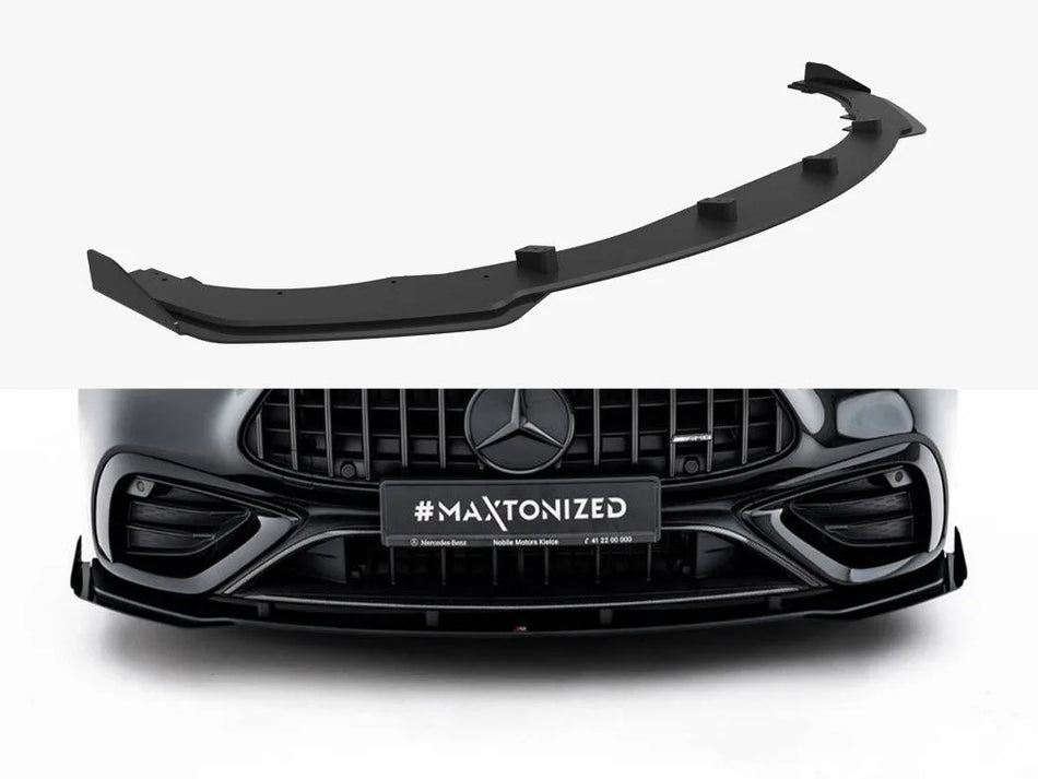 Maxton Street PRO Front Splitter + Flaps Mercedes-AMG CLE 53 C236