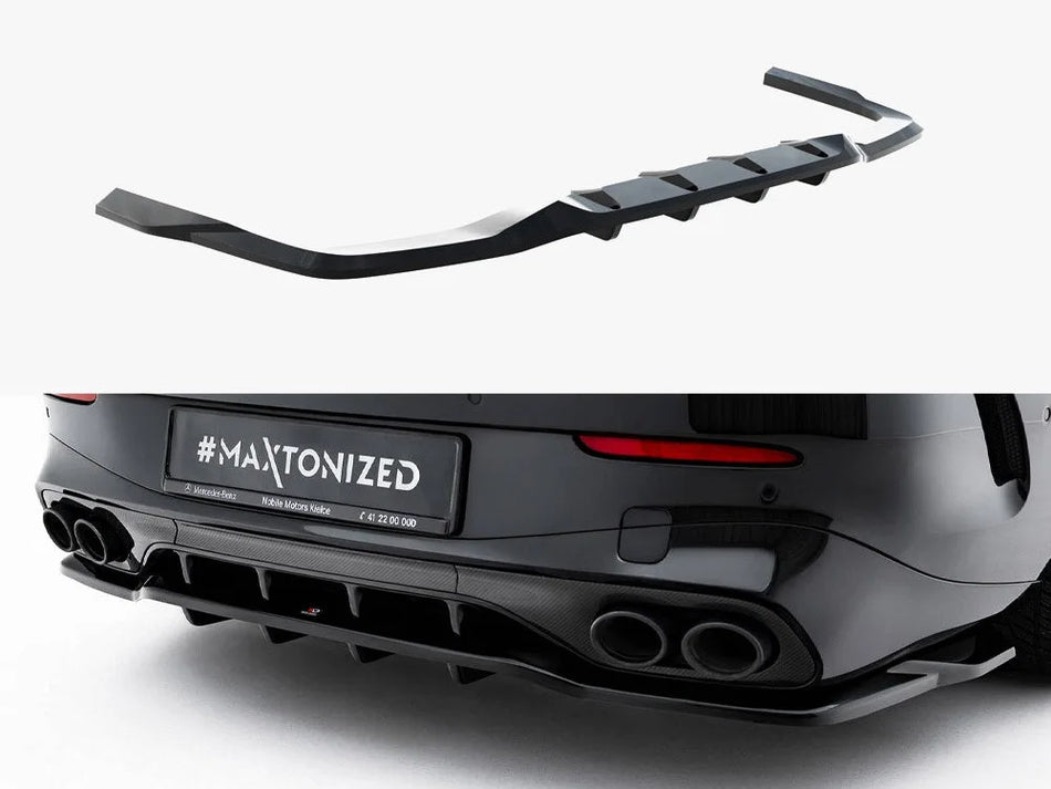 Maxton Rear Splitter (Vertical Bars) Mercedes-AMG CLE 53 C236