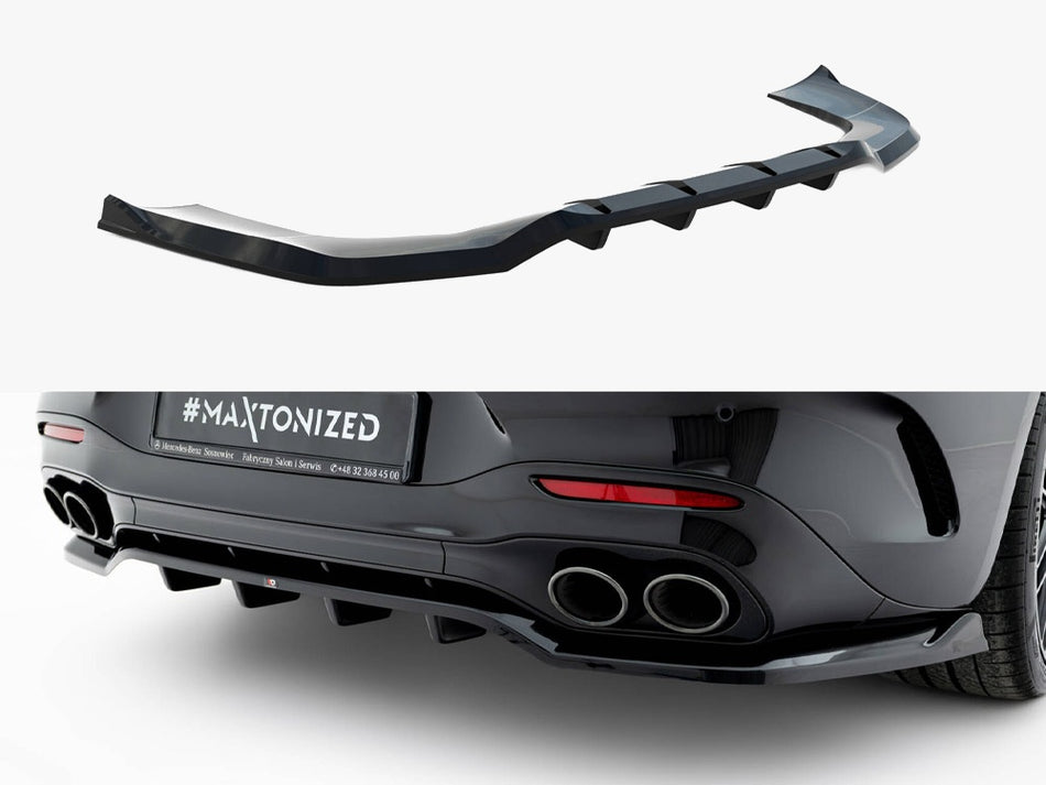 Maxton Rear Splitter (Vertical Bars) Mercedes-AMG SL 63 R232