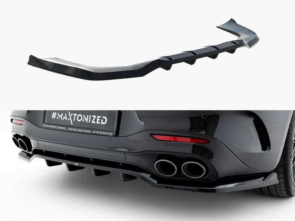 Maxton Rear Splitter (Vertical Bars) Mercedes-AMG SL 63 R232