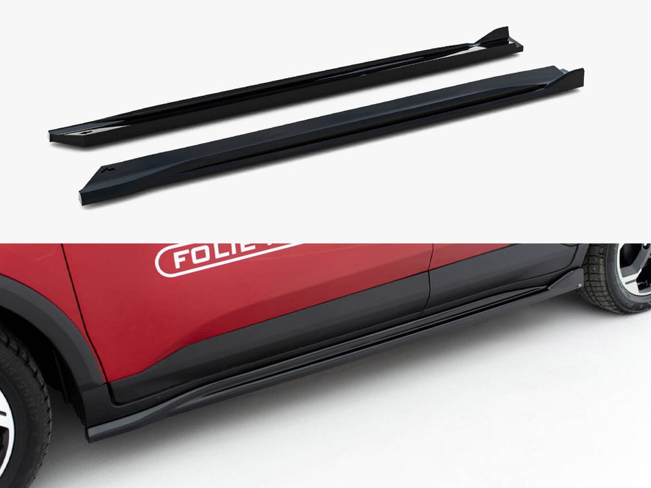 Maxton Side Skirts Diffusers Ford Tourneo Courier Mk2