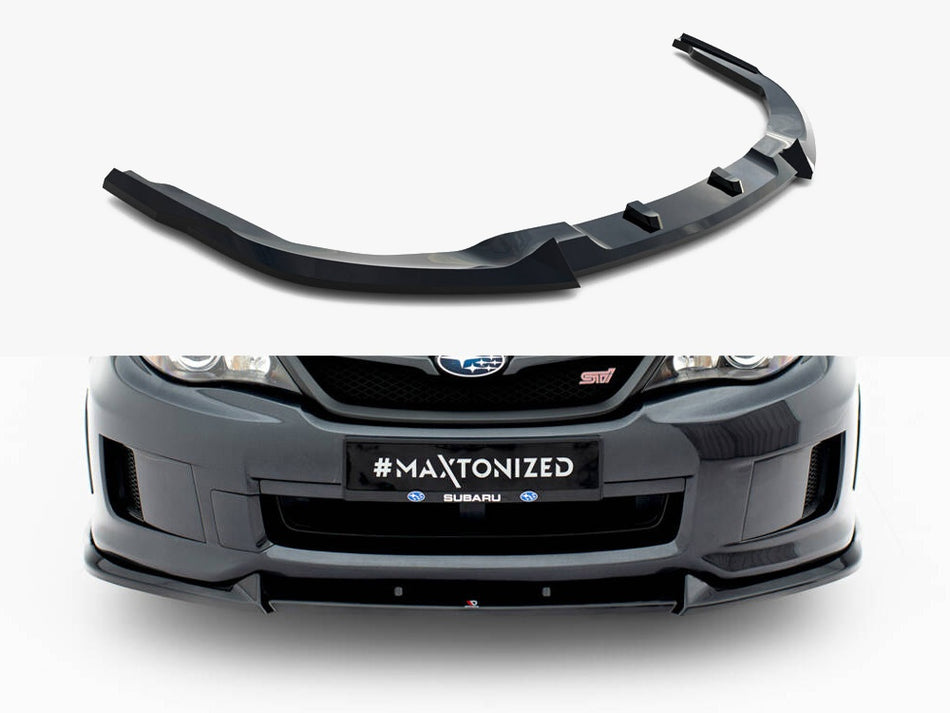 Maxton Front Splitter V.2 Subaru Impreza WRX STI Mk3 Facelift