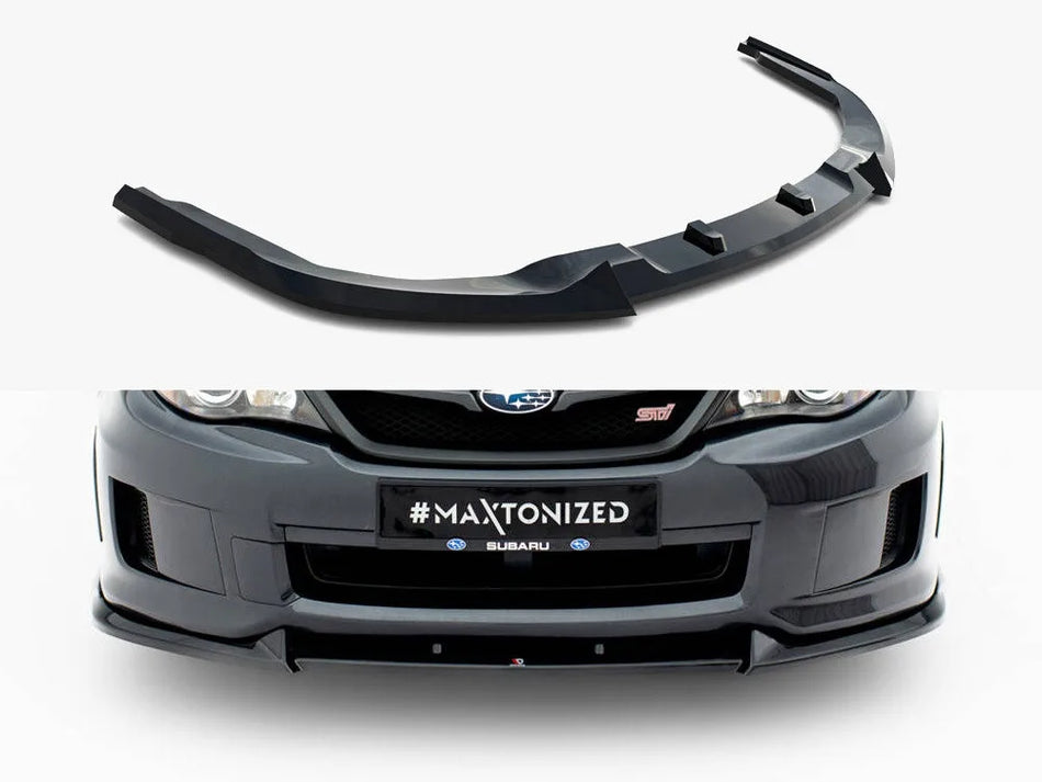 Maxton Front Splitter V.2 Subaru Impreza WRX STI Mk3 Facelift