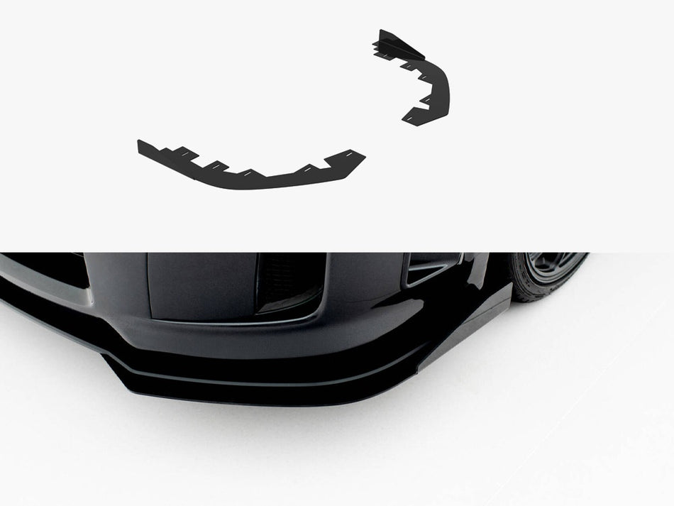 Maxton Front Flaps Subaru Impreza WRX STI Mk3 Facelift