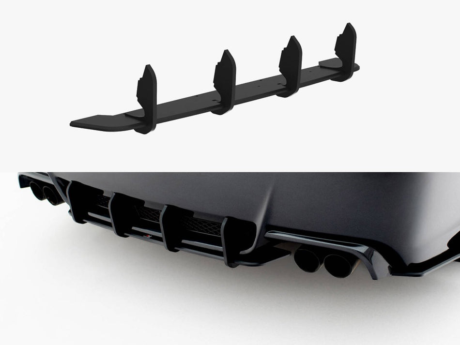 Maxton Street PRO Rear Diffuser Subaru Impreza WRX STI Mk3 Facelift