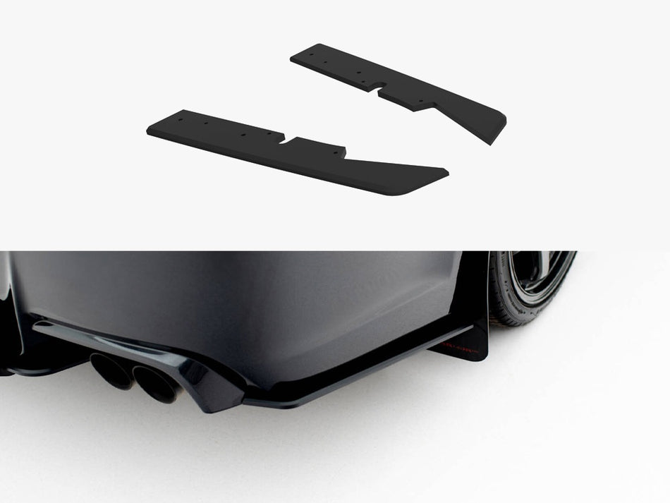 Maxton Street PRO Rear Side Splitters Subaru Impreza WRX STI Mk3 Facelift