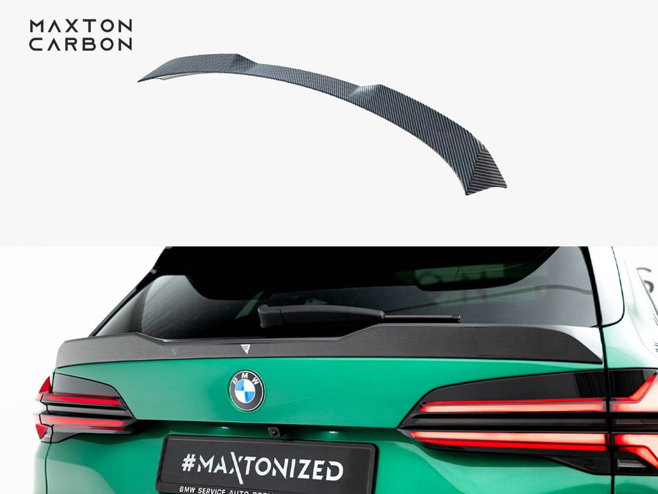 Maxton Prepreg Carbon Fiber Tailgate Spoiler (Lower) BMW X5 M / X5 M-Pack F95 / F95 Facelift / G05 / G05 Facelift