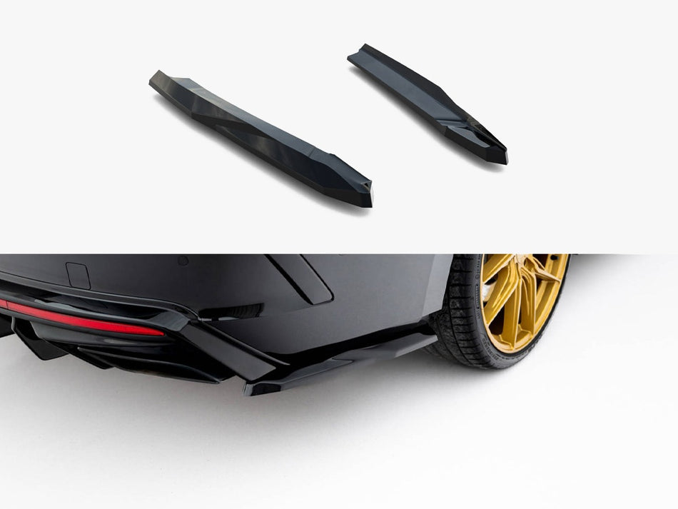 Maxton Rear Side Splitters V.7 Skoda Octavia RS Liftback / Estate Mk4 Facelift