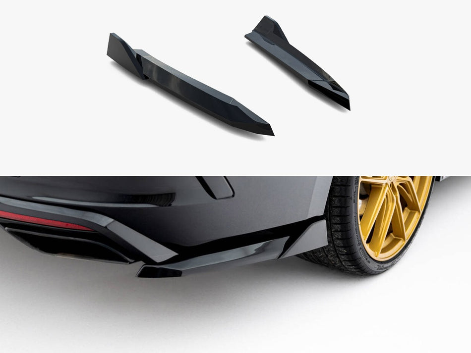 Maxton Rear Side Splitters V.6 Skoda Octavia RS Liftback / Estate Mk4 / Mk4 Facelift