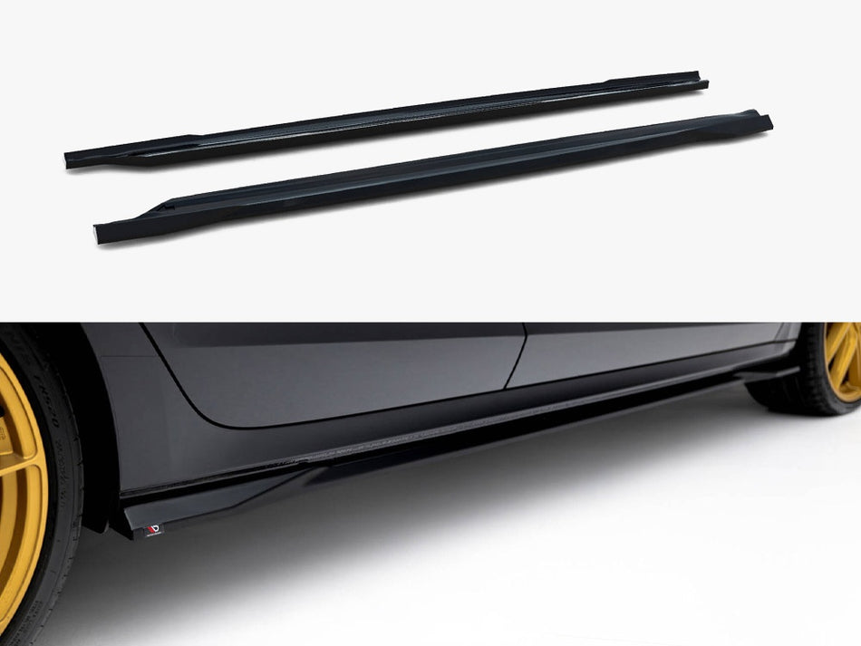 Maxton Side Skirts Diffusers V.3 Skoda Octavia RS Liftback / Estate Mk 4 Facelift