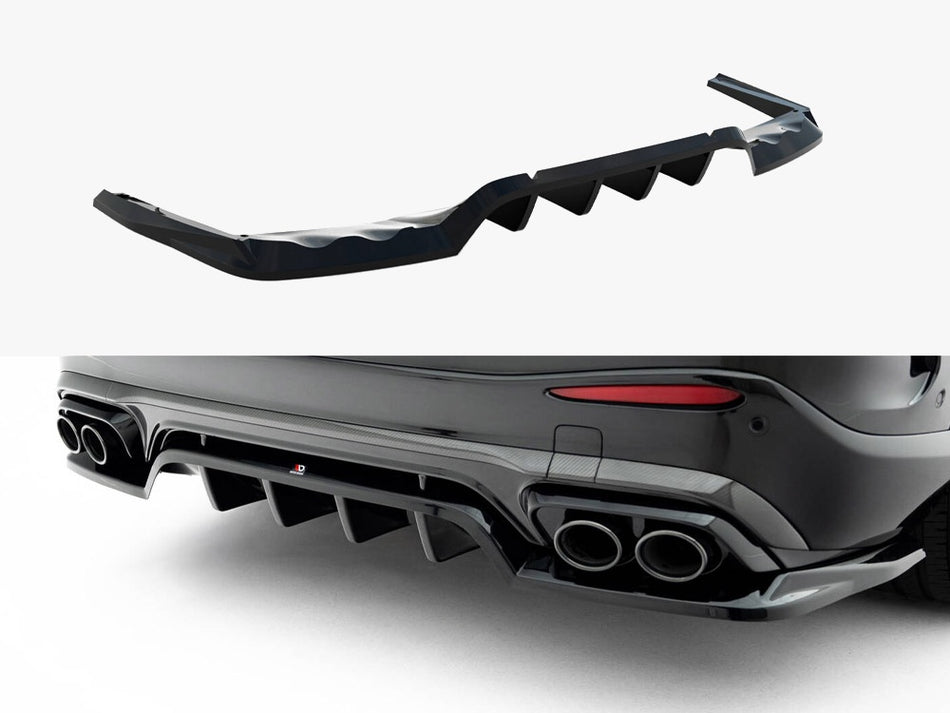 Maxton Rear Splitter (Vertical Bars) Mercedes-AMG GLC 43 X254