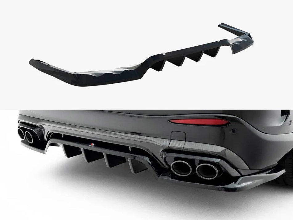 Maxton Rear Splitter (Vertical Bars) Mercedes-AMG GLC 43 X254