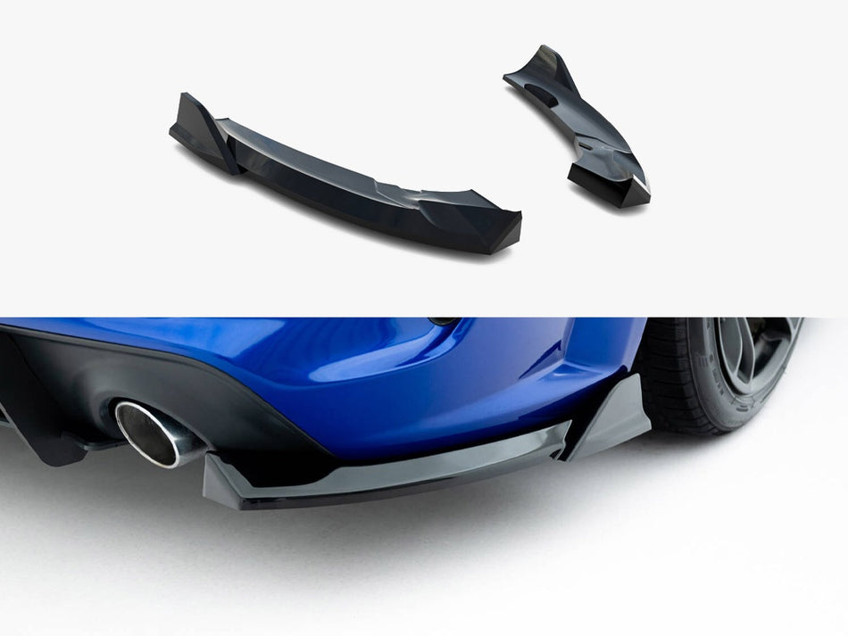 Maxton Rear Side Splitters Dodge Charger RT Scat Pack Widebody Mk3 Facelift